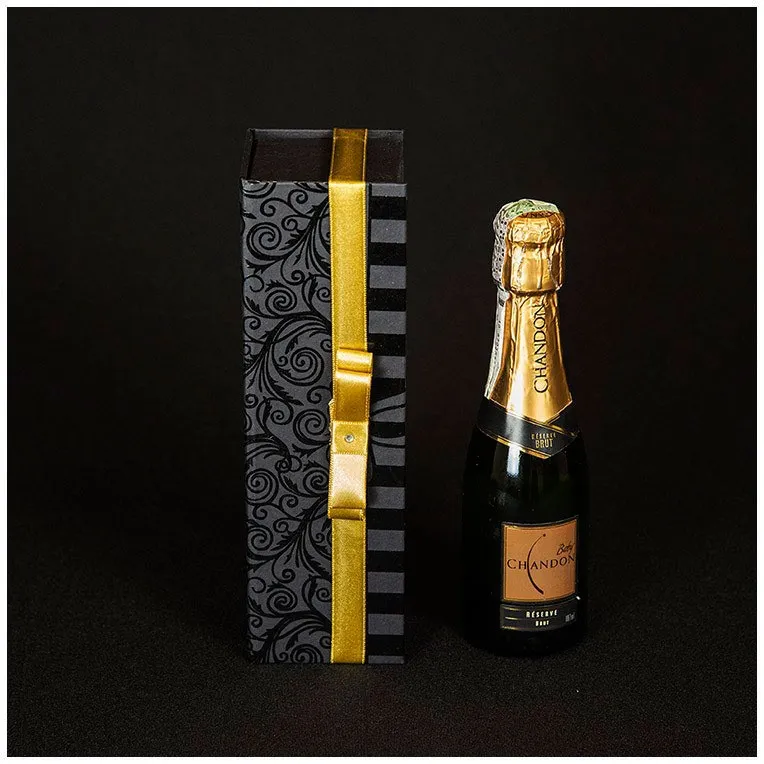 Imagem ilustrativa de Embalagem para garrafa de champagne